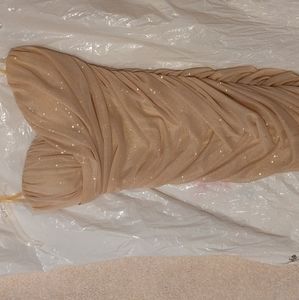 Gold Speechless Mini Dress